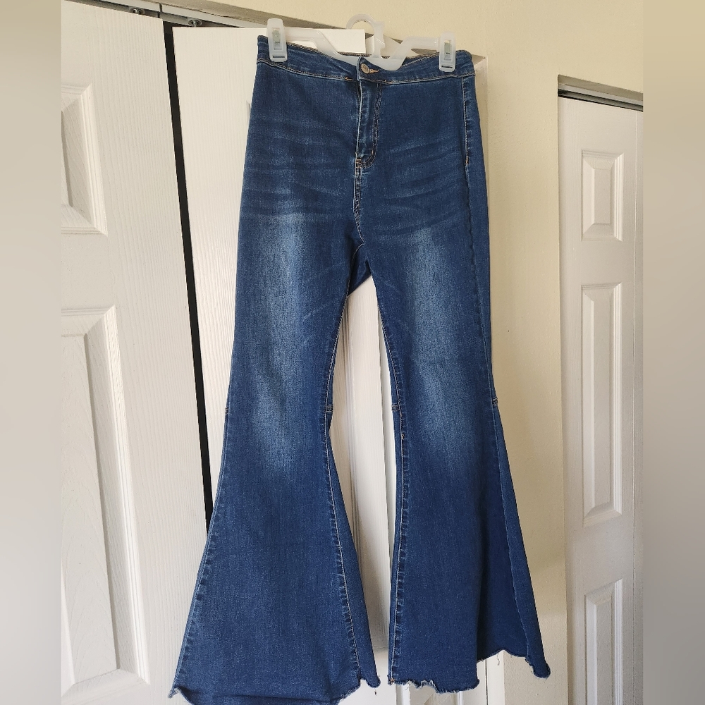 Junior Wax Collection Bell Bottom Jeans